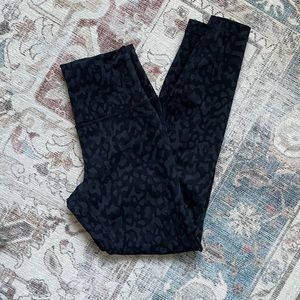 Lululemon Leopard Camo Wundertrain Leggings (25 inch)